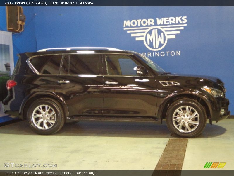 Black Obsidian / Graphite 2012 Infiniti QX 56 4WD