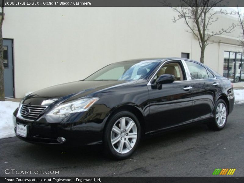 Obsidian Black / Cashmere 2008 Lexus ES 350