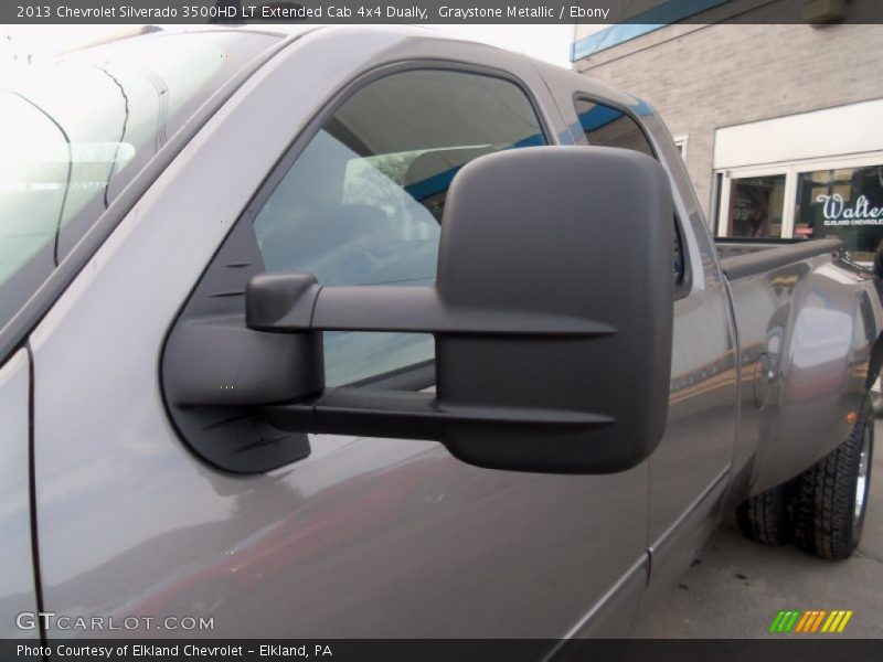 Graystone Metallic / Ebony 2013 Chevrolet Silverado 3500HD LT Extended Cab 4x4 Dually