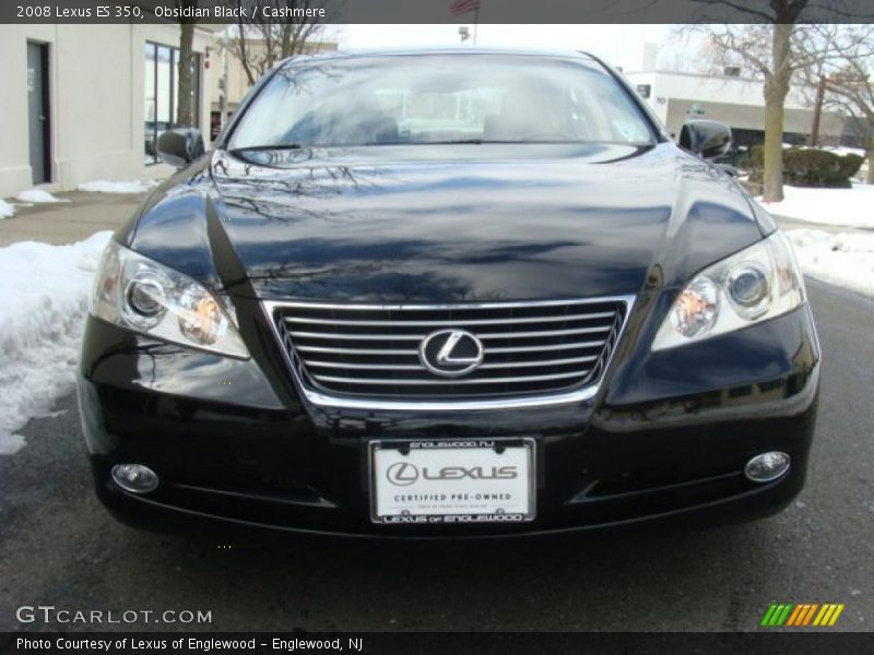 Obsidian Black / Cashmere 2008 Lexus ES 350