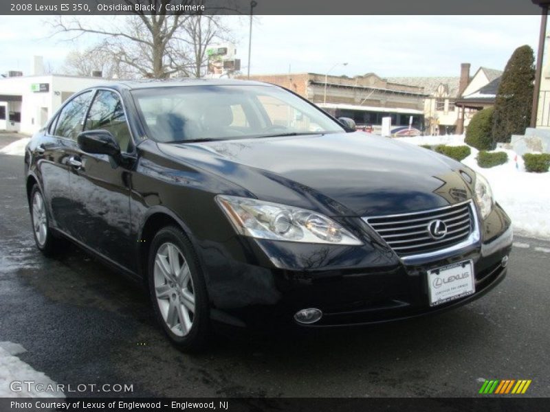 Obsidian Black / Cashmere 2008 Lexus ES 350
