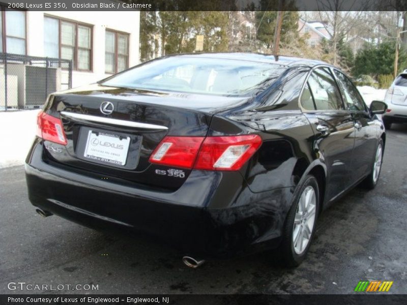 Obsidian Black / Cashmere 2008 Lexus ES 350