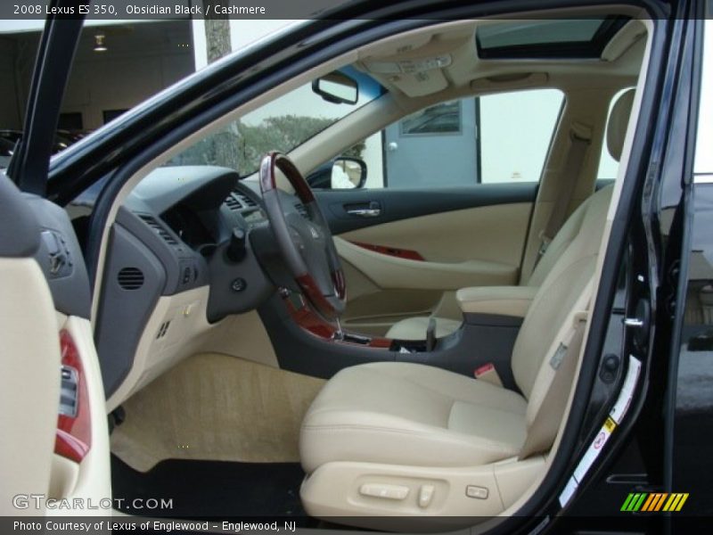 Obsidian Black / Cashmere 2008 Lexus ES 350