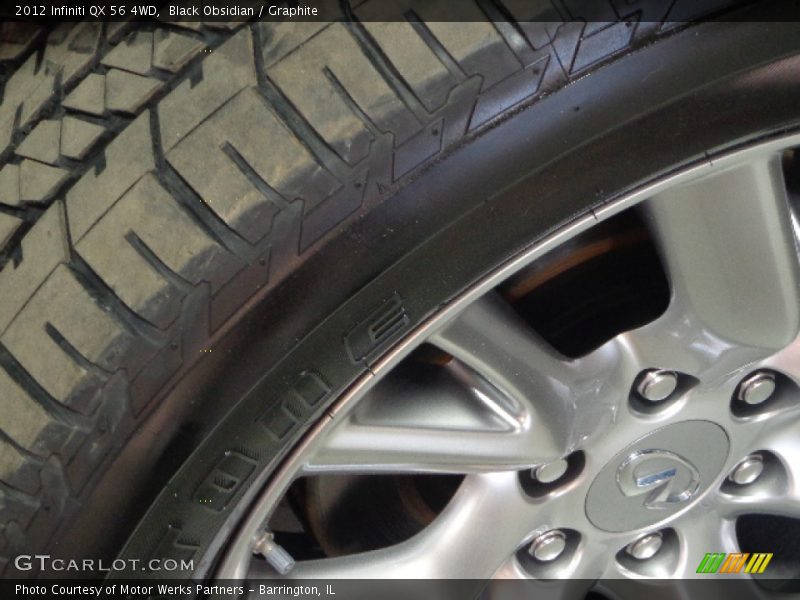 Black Obsidian / Graphite 2012 Infiniti QX 56 4WD
