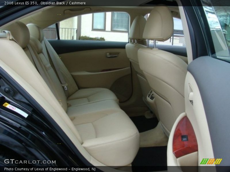 Obsidian Black / Cashmere 2008 Lexus ES 350