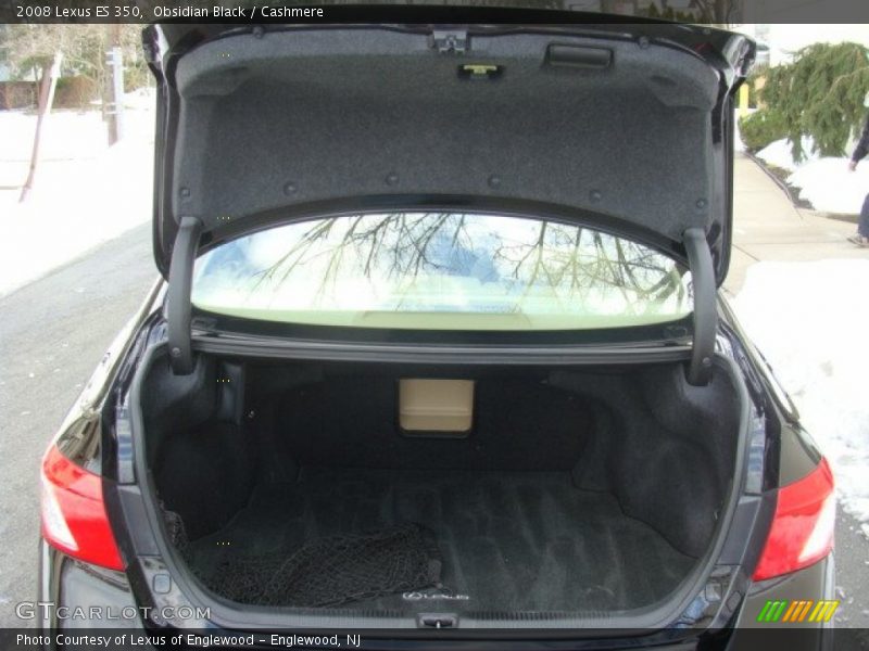Obsidian Black / Cashmere 2008 Lexus ES 350