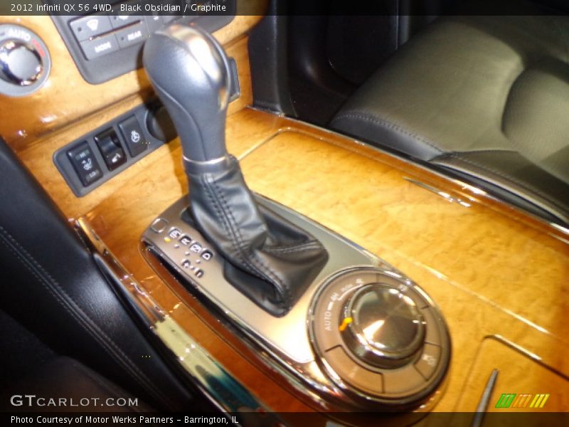 Black Obsidian / Graphite 2012 Infiniti QX 56 4WD