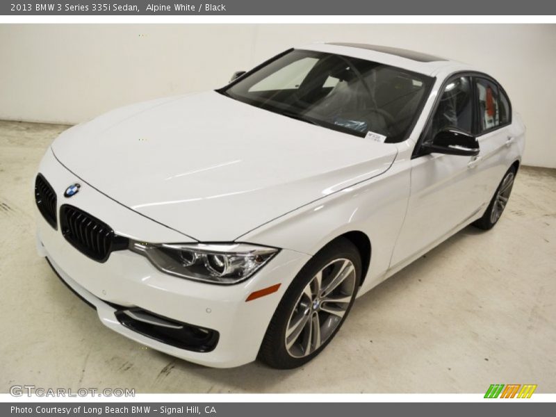 Alpine White / Black 2013 BMW 3 Series 335i Sedan