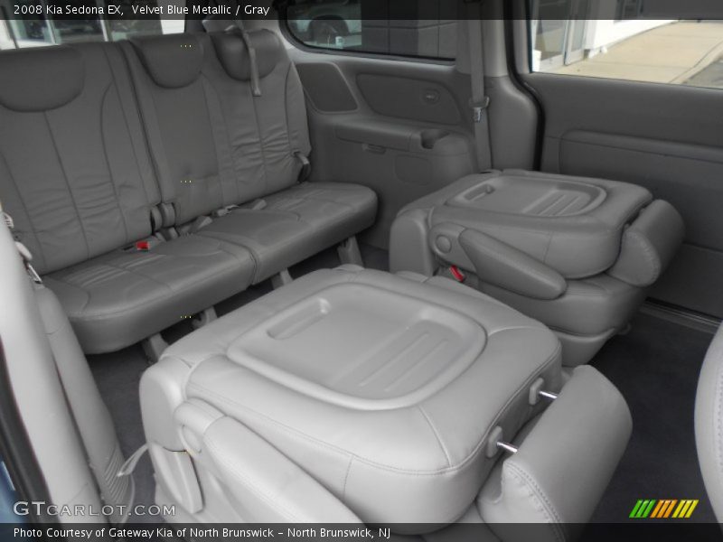 Velvet Blue Metallic / Gray 2008 Kia Sedona EX