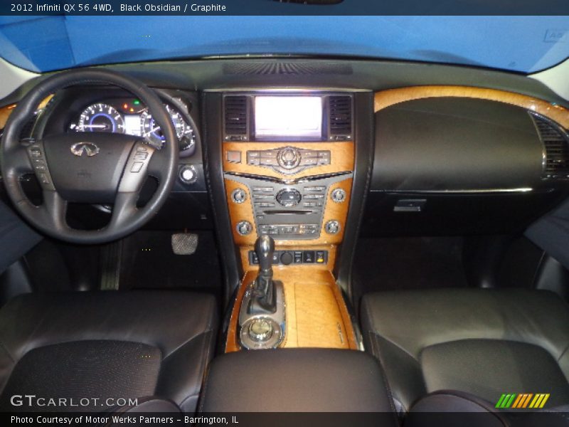 Black Obsidian / Graphite 2012 Infiniti QX 56 4WD