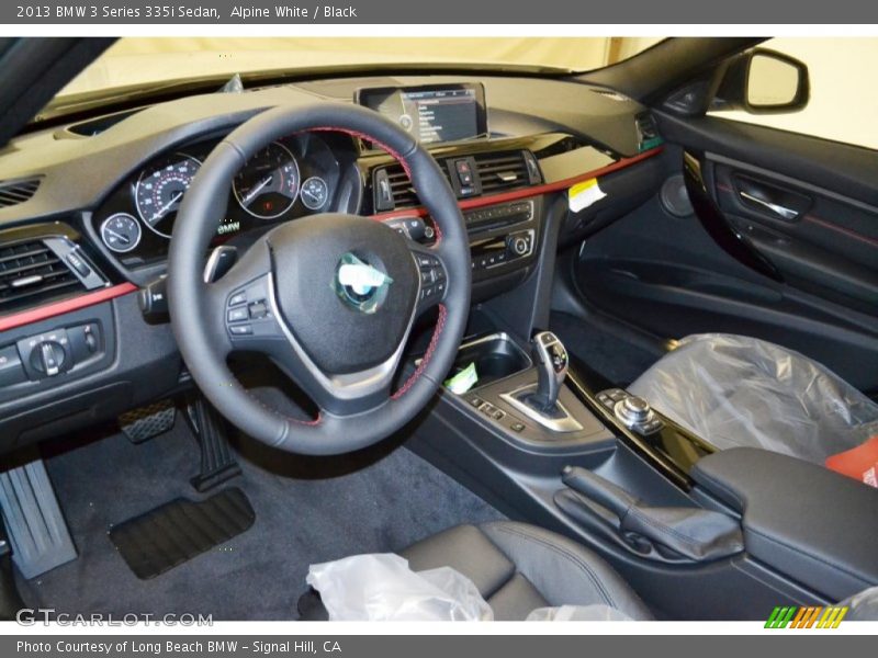 Alpine White / Black 2013 BMW 3 Series 335i Sedan