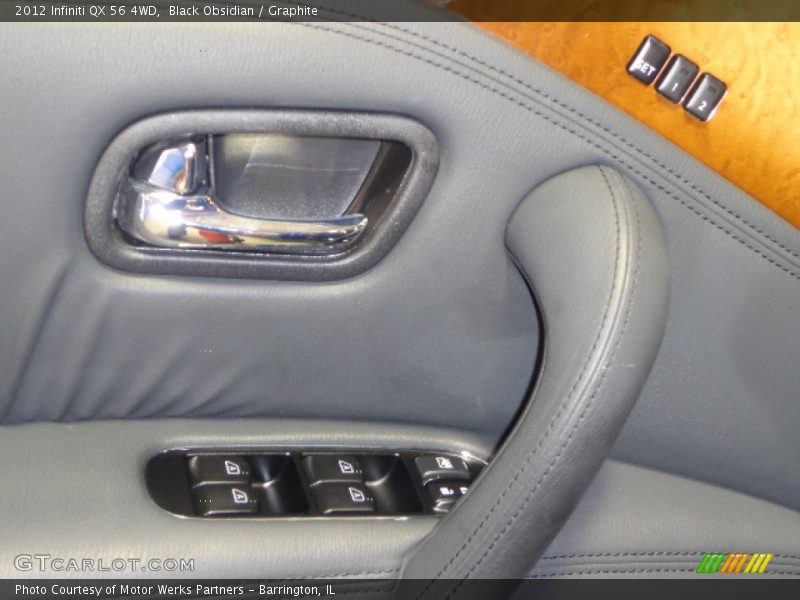 Black Obsidian / Graphite 2012 Infiniti QX 56 4WD