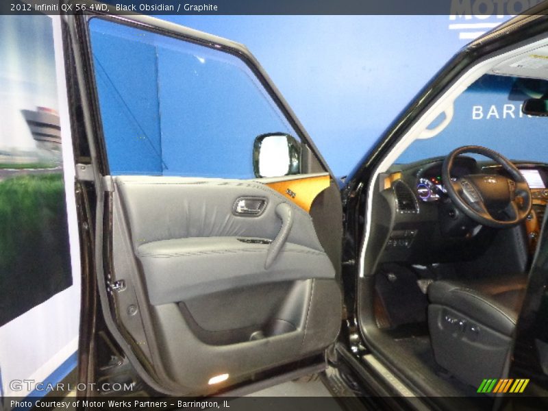 Black Obsidian / Graphite 2012 Infiniti QX 56 4WD