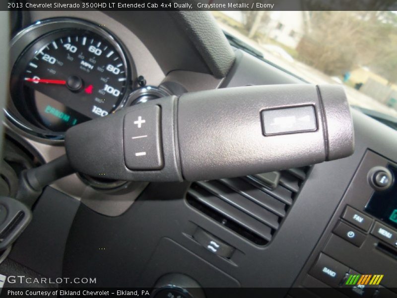 Graystone Metallic / Ebony 2013 Chevrolet Silverado 3500HD LT Extended Cab 4x4 Dually