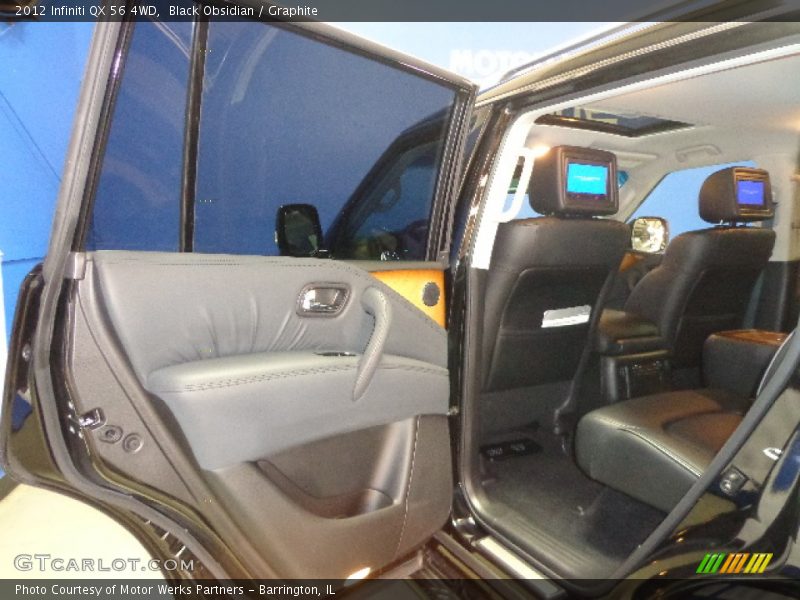 Black Obsidian / Graphite 2012 Infiniti QX 56 4WD