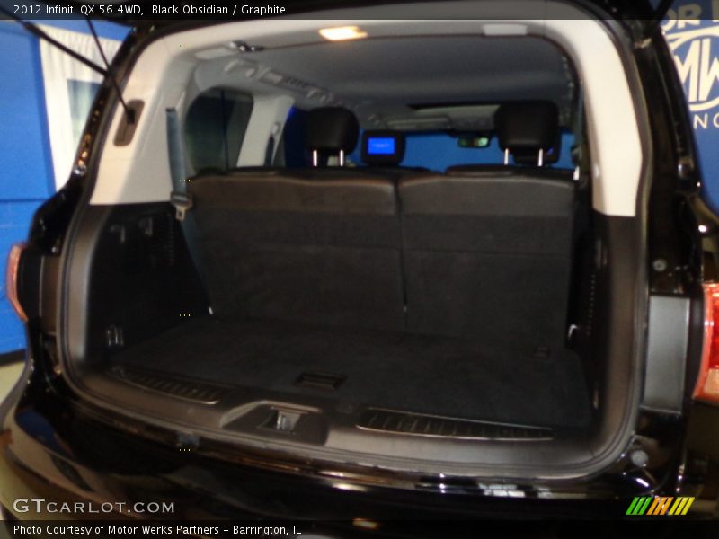 Black Obsidian / Graphite 2012 Infiniti QX 56 4WD