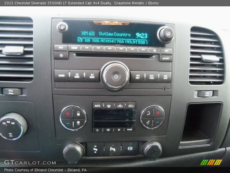 Graystone Metallic / Ebony 2013 Chevrolet Silverado 3500HD LT Extended Cab 4x4 Dually