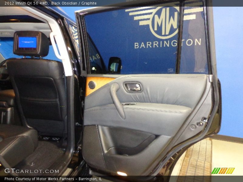 Black Obsidian / Graphite 2012 Infiniti QX 56 4WD