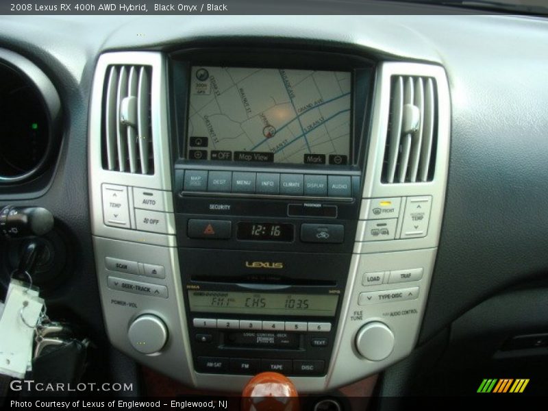 Black Onyx / Black 2008 Lexus RX 400h AWD Hybrid