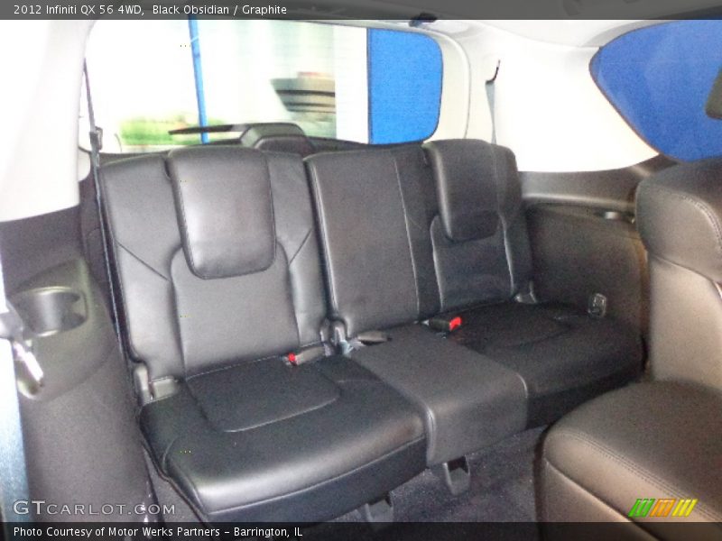 Black Obsidian / Graphite 2012 Infiniti QX 56 4WD