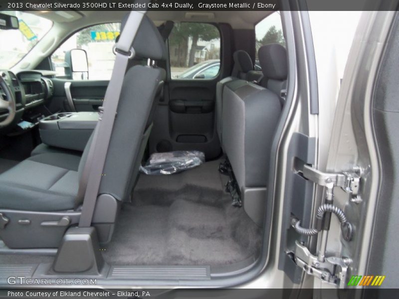 Graystone Metallic / Ebony 2013 Chevrolet Silverado 3500HD LT Extended Cab 4x4 Dually