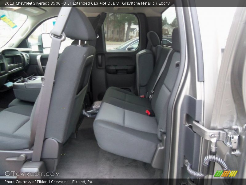 Graystone Metallic / Ebony 2013 Chevrolet Silverado 3500HD LT Extended Cab 4x4 Dually