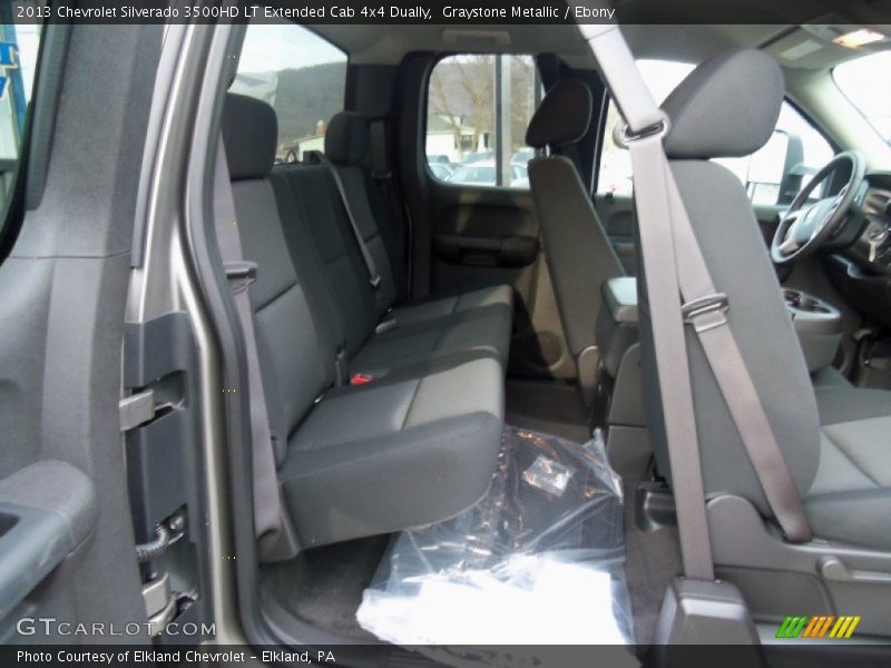 Graystone Metallic / Ebony 2013 Chevrolet Silverado 3500HD LT Extended Cab 4x4 Dually