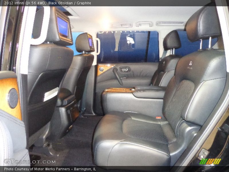 Black Obsidian / Graphite 2012 Infiniti QX 56 4WD