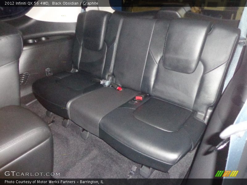 Black Obsidian / Graphite 2012 Infiniti QX 56 4WD