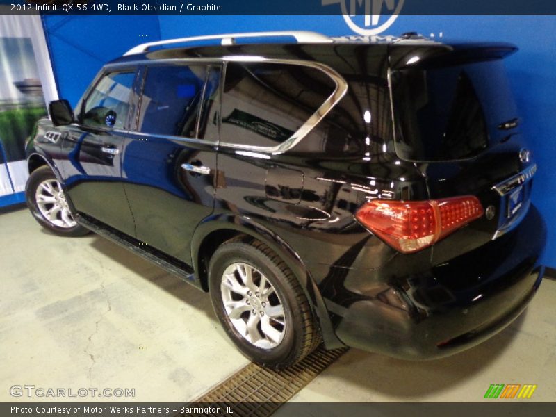 Black Obsidian / Graphite 2012 Infiniti QX 56 4WD