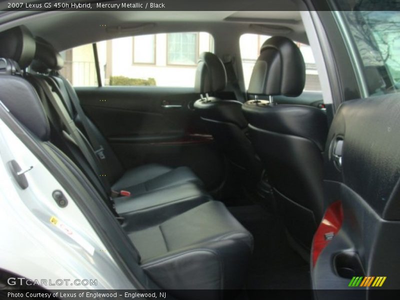 Mercury Metallic / Black 2007 Lexus GS 450h Hybrid