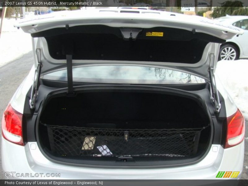 Mercury Metallic / Black 2007 Lexus GS 450h Hybrid