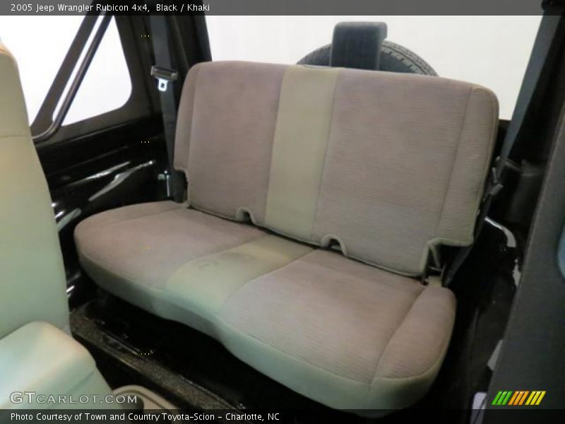 Black / Khaki 2005 Jeep Wrangler Rubicon 4x4