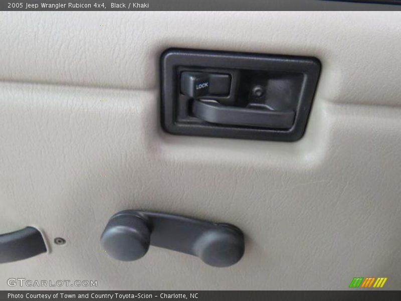 Black / Khaki 2005 Jeep Wrangler Rubicon 4x4