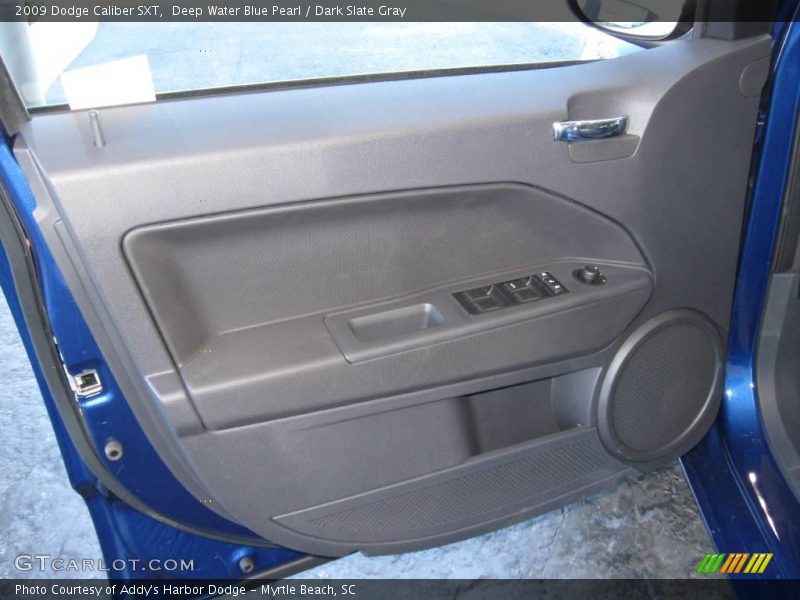Deep Water Blue Pearl / Dark Slate Gray 2009 Dodge Caliber SXT