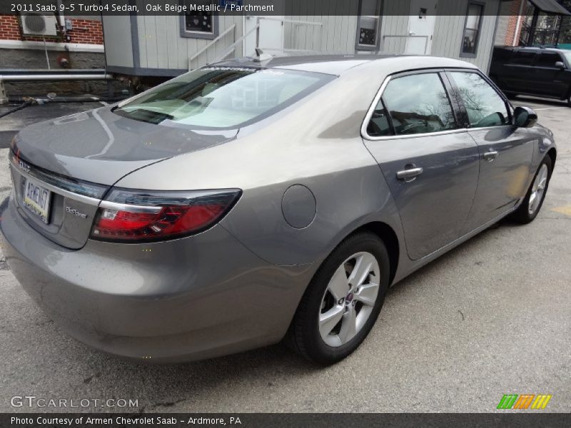 Oak Beige Metallic / Parchment 2011 Saab 9-5 Turbo4 Sedan