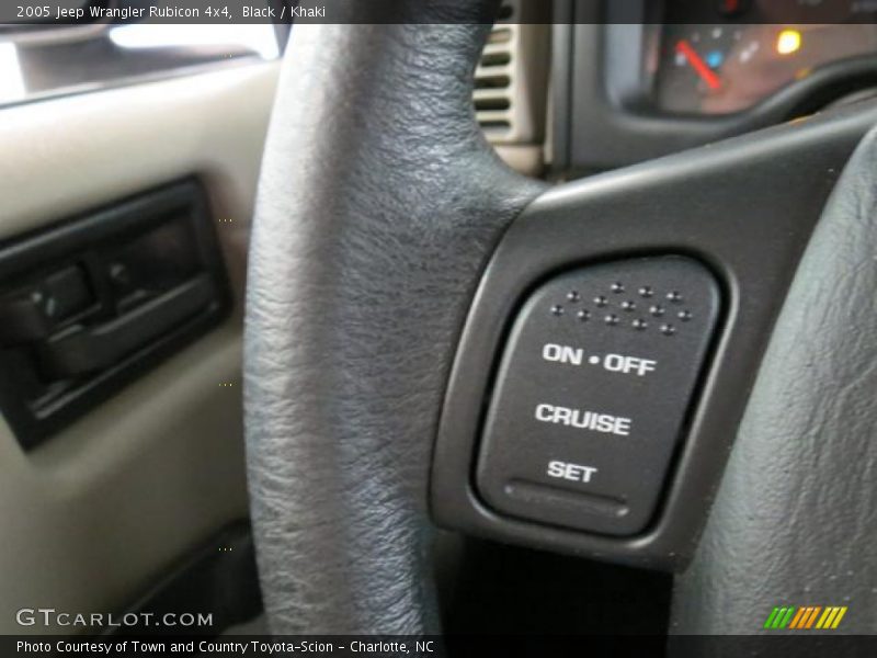 Black / Khaki 2005 Jeep Wrangler Rubicon 4x4