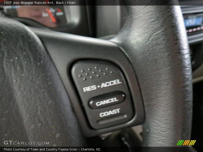 Black / Khaki 2005 Jeep Wrangler Rubicon 4x4