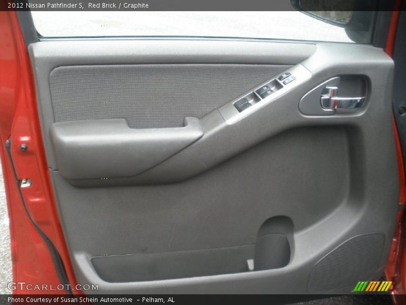 Red Brick / Graphite 2012 Nissan Pathfinder S