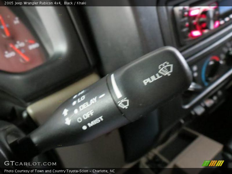 Black / Khaki 2005 Jeep Wrangler Rubicon 4x4