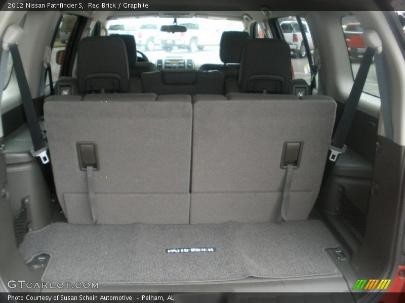  2012 Pathfinder S Trunk