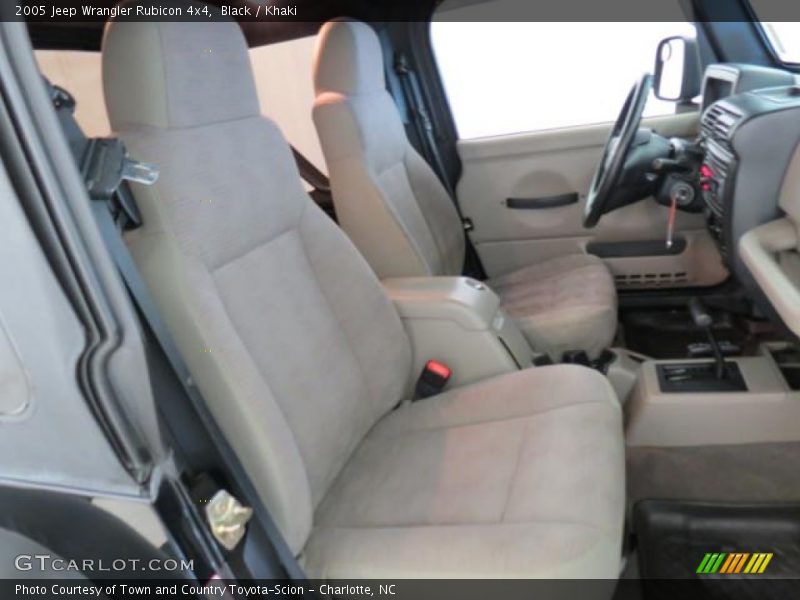 Black / Khaki 2005 Jeep Wrangler Rubicon 4x4