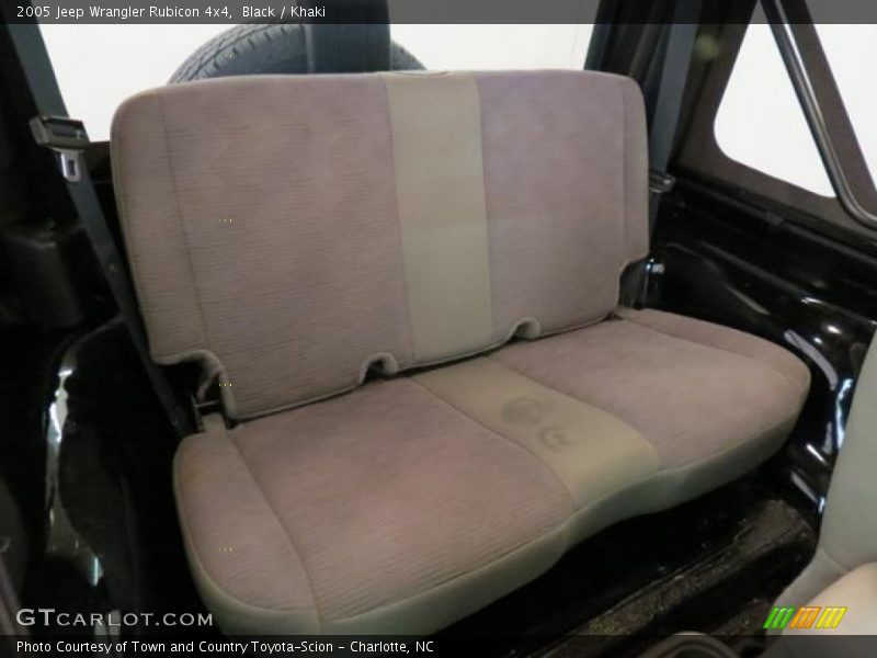 Black / Khaki 2005 Jeep Wrangler Rubicon 4x4