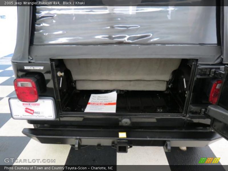 Black / Khaki 2005 Jeep Wrangler Rubicon 4x4