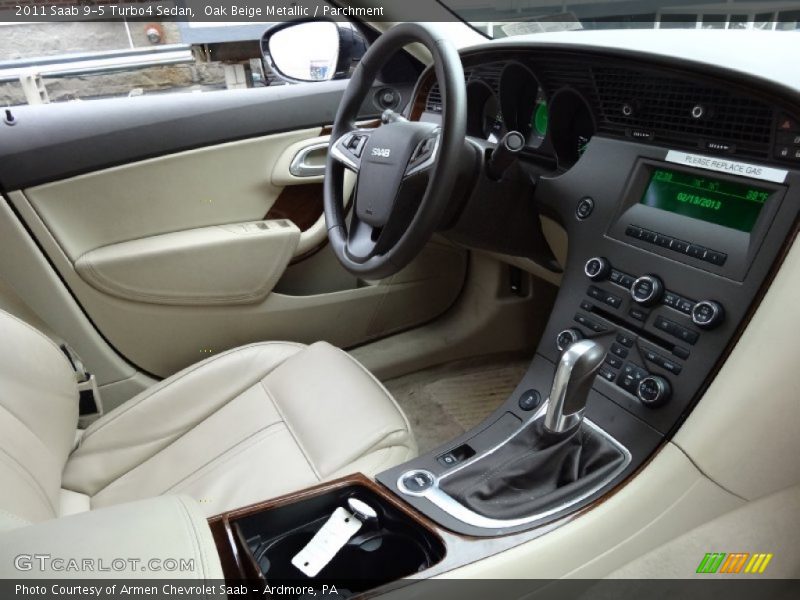 Oak Beige Metallic / Parchment 2011 Saab 9-5 Turbo4 Sedan