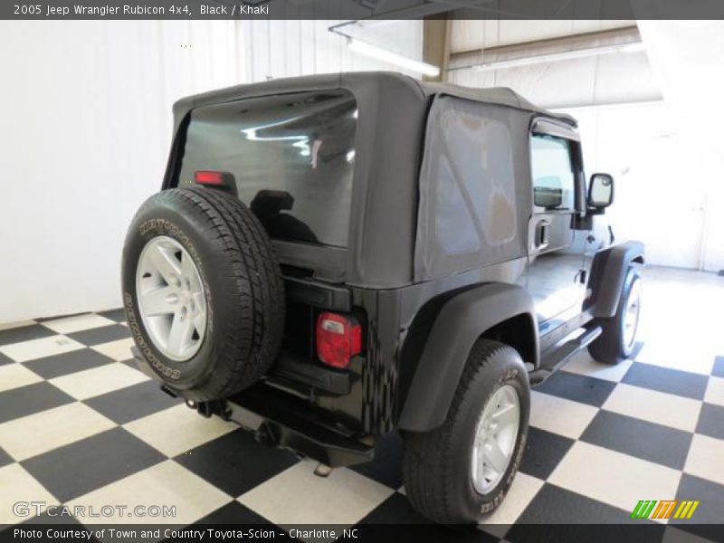 Black / Khaki 2005 Jeep Wrangler Rubicon 4x4