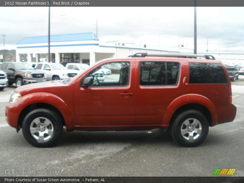 Red Brick / Graphite 2012 Nissan Pathfinder S