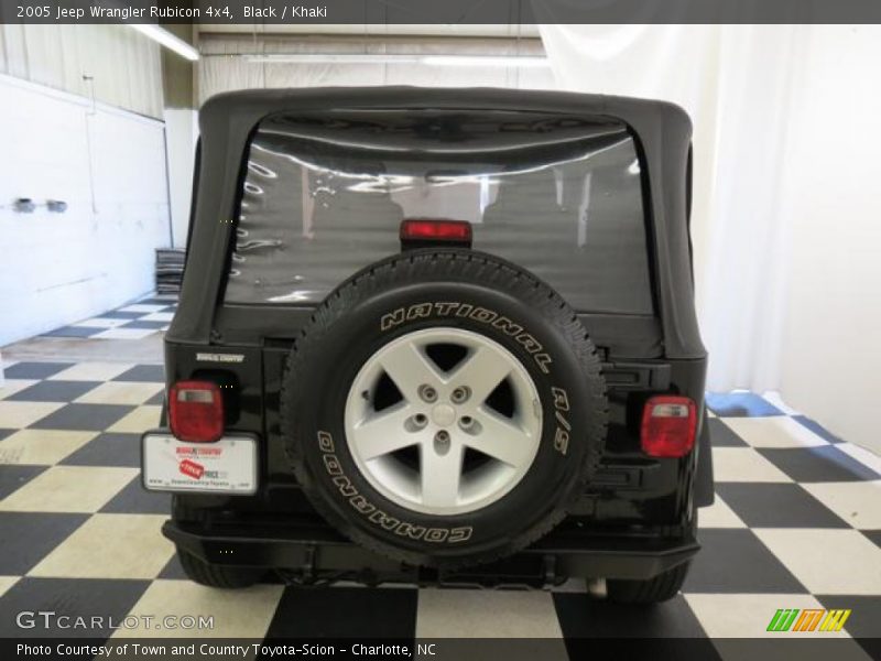Black / Khaki 2005 Jeep Wrangler Rubicon 4x4