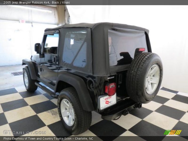 Black / Khaki 2005 Jeep Wrangler Rubicon 4x4