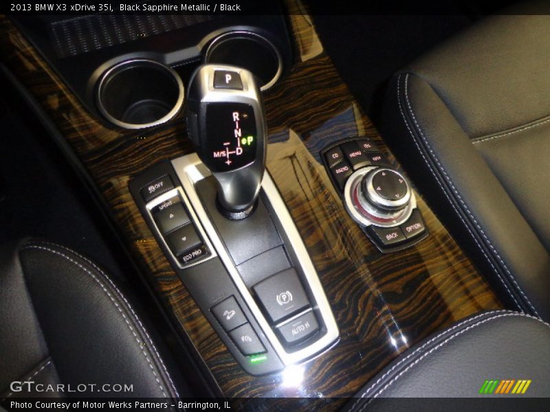 Black Sapphire Metallic / Black 2013 BMW X3 xDrive 35i